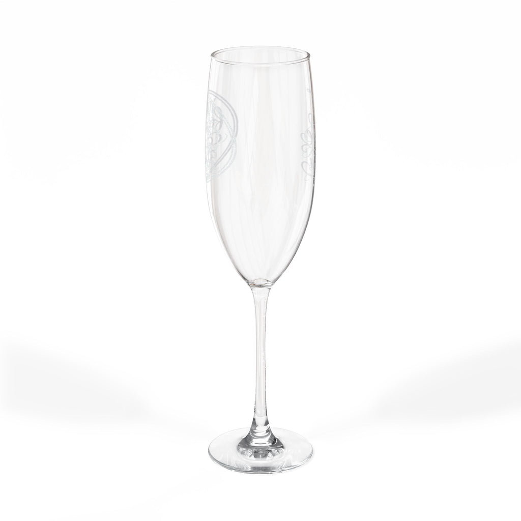 Engraved Champagne Flute, 8oz | Personalized Engraving Option