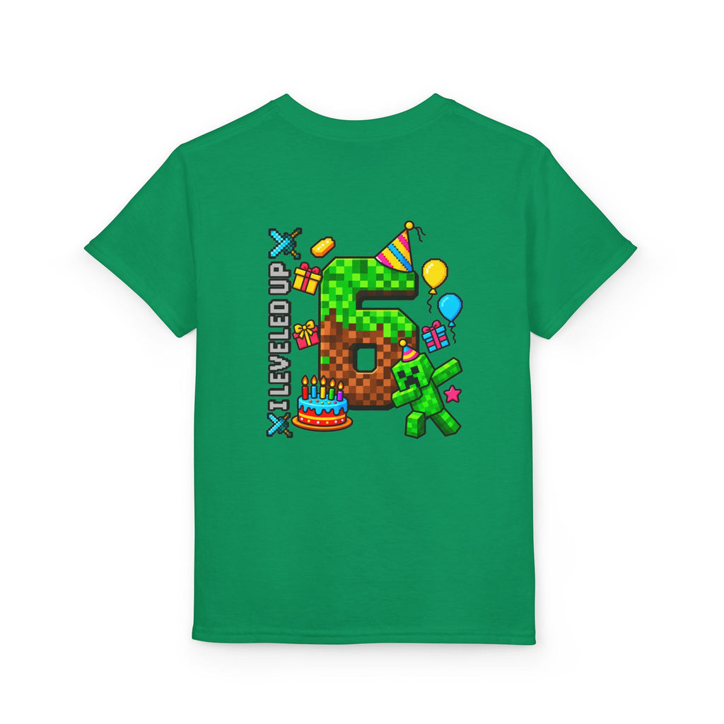 Bruh It’s My Birthday Youth T-Shirt – Pixel Gaming Birthday Shirt