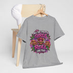 All The Pretty Girls Roll Like This T-Shirt | Pink Graffiti Cannabis Hands Design