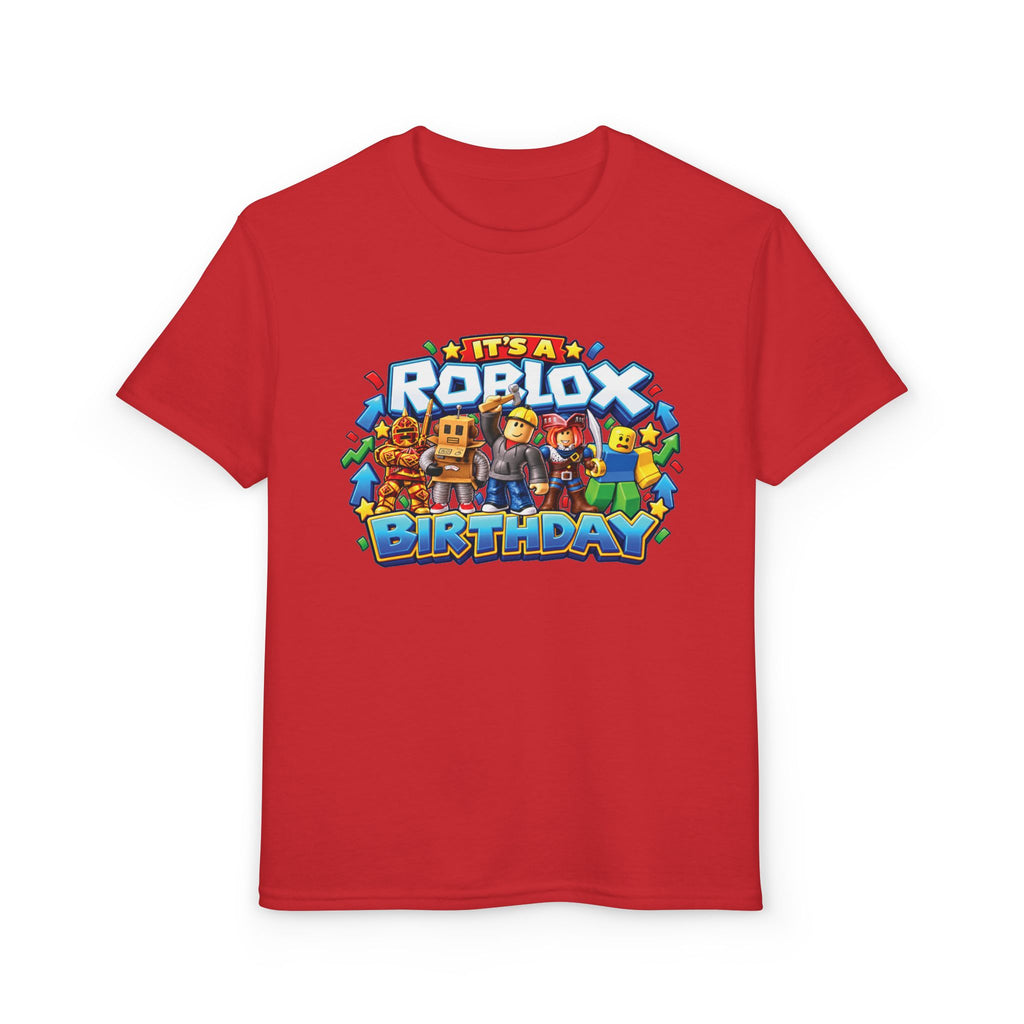 Roblox Birthday “Leveling Up to 5” Youth T-Shirt