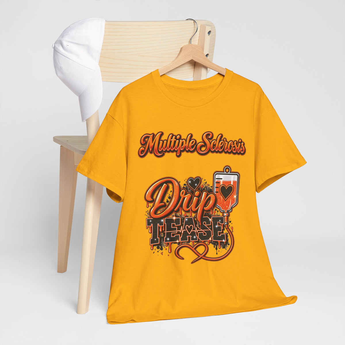 Multiple Sclerosis Drip Tease T-Shirt | MS Awareness design