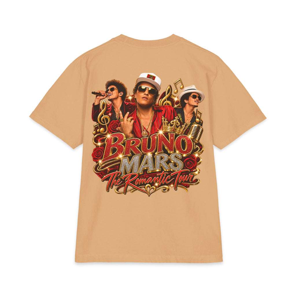 Bruno Mars Romantic Tour T-Shirt | Concert Band Tee