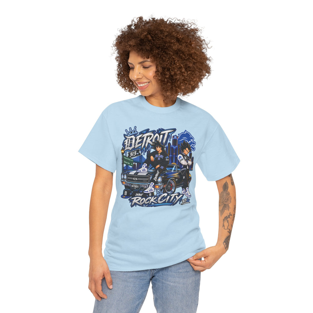 Detroit Rock City Tee | Vintage Car, Cityscape Hip Hop Graphic