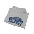 Detroit Graffiti Style Hoodie | City Skyline Street Art Pullover