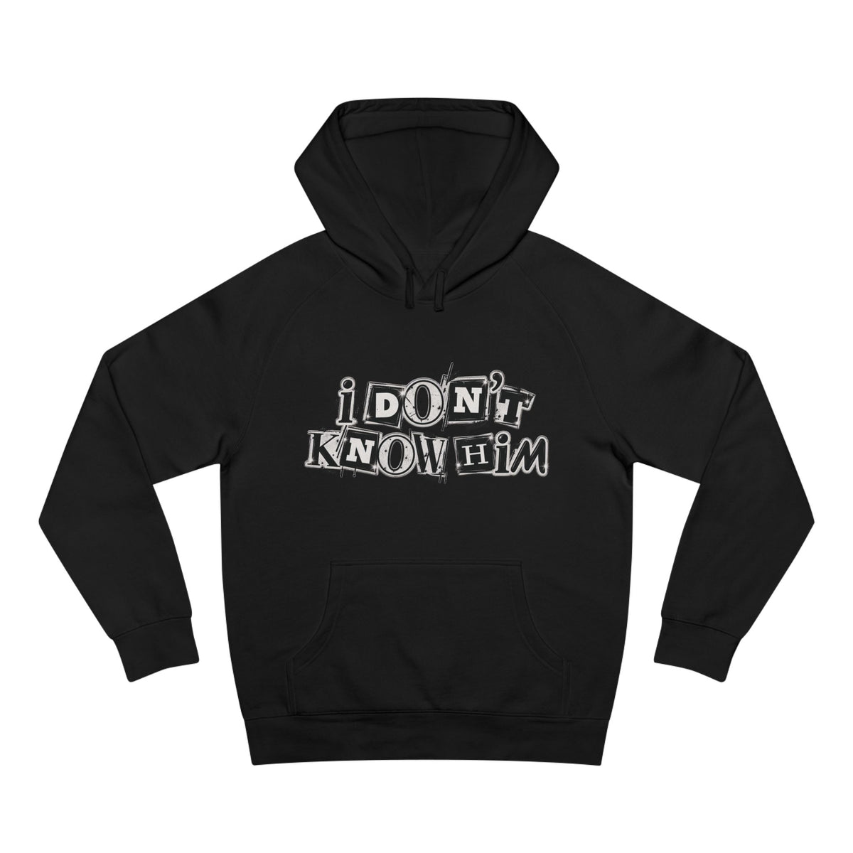 I Don’t Know Him Couples Graphic Hoodie