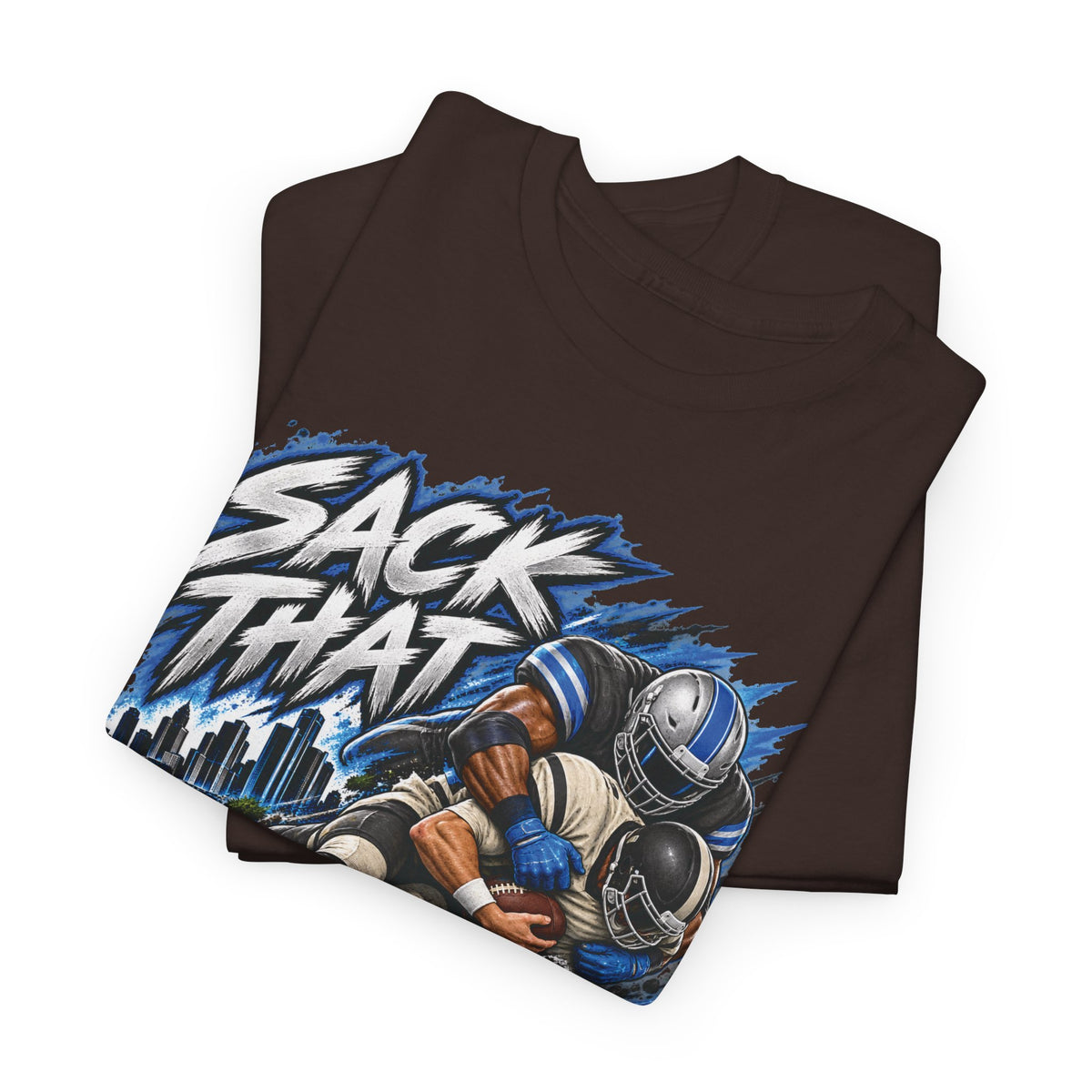 Sack That MF Lions football Graphic T-Shirt