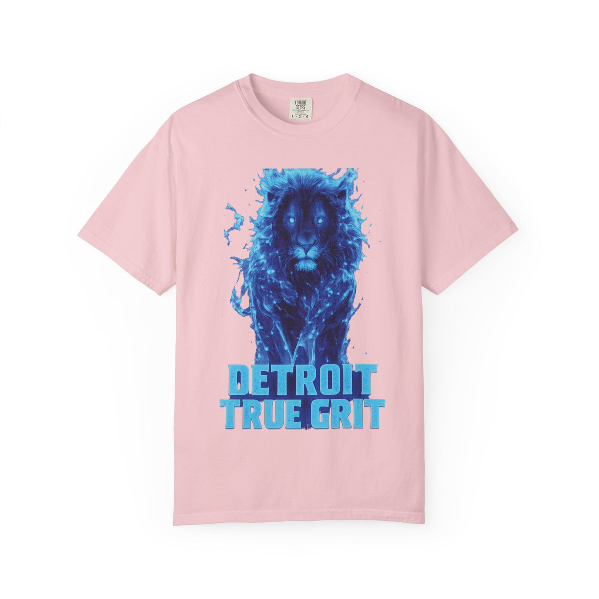 Blue Lion Detroit True Grit T-Shirt | City Pride Tee