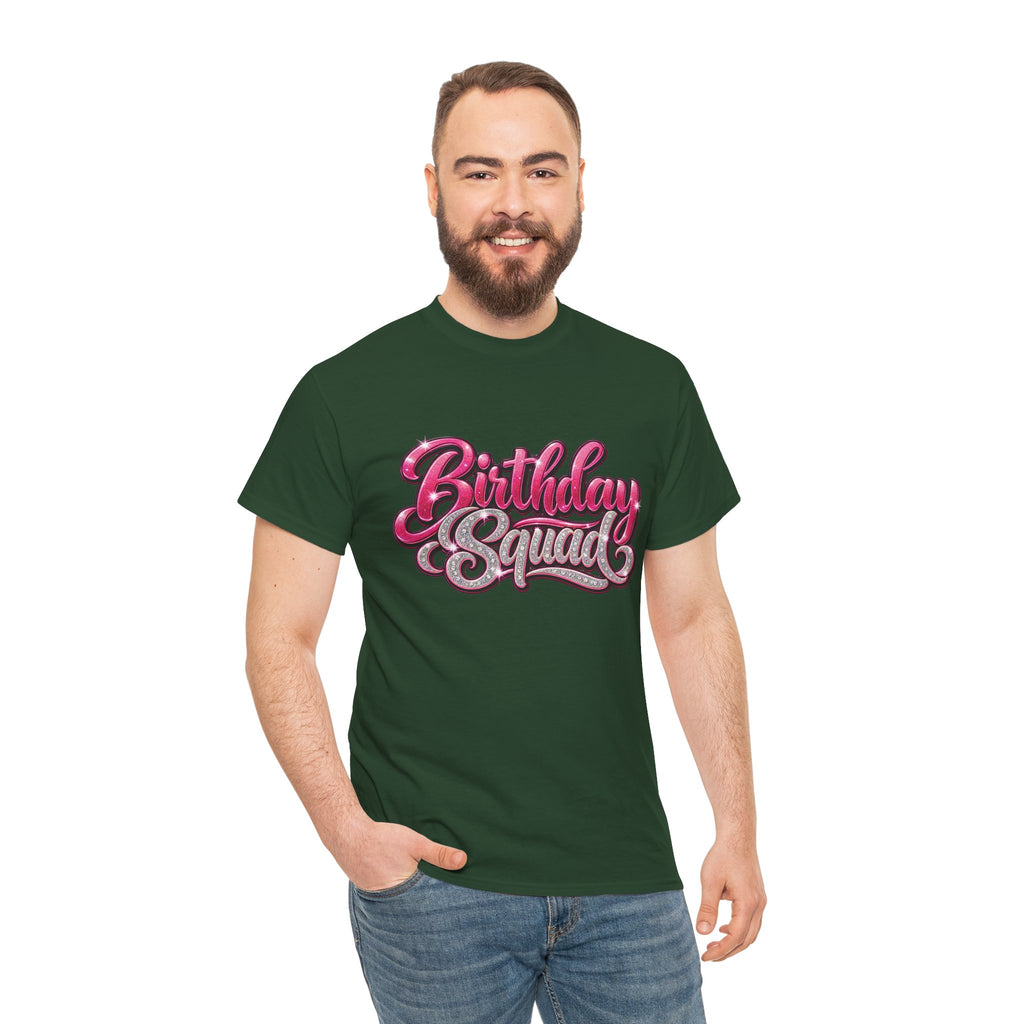 Birthday Squad Graphic T-Shirt