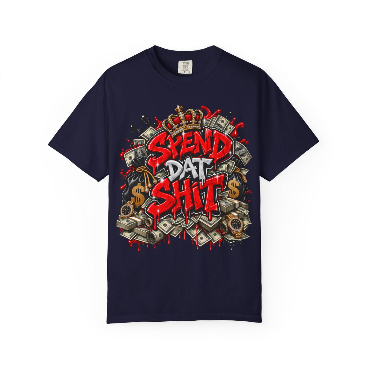 Spend Dat Shit T-shirt | Graffiti Money Street Art Tee