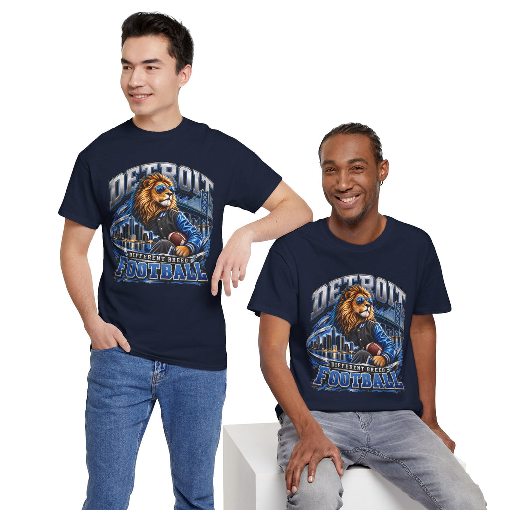 Detroit Lions Football Graphic T-Shirt
