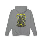 Metallica Skull & Broken Clock Hoodie | Band Logo Rock Music Sweatshirt