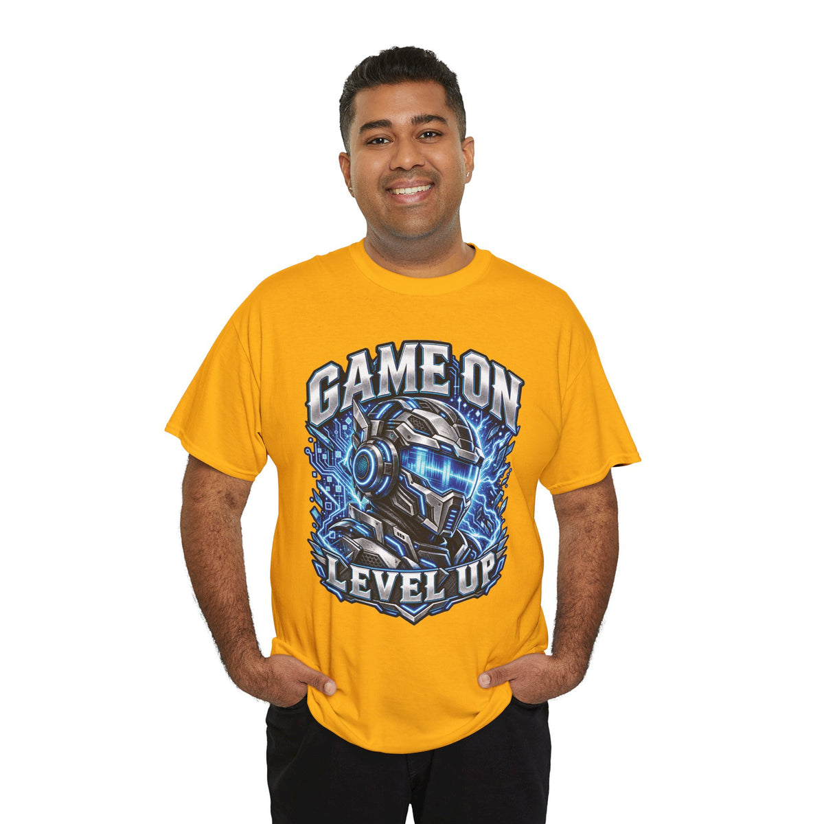 Game On Level Up Gamer Graphic T-Shirt