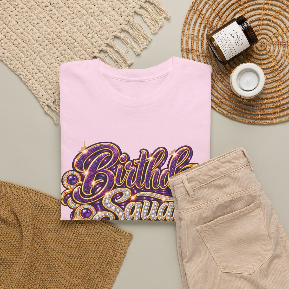 Birthday Squad Celebration T-Shirt