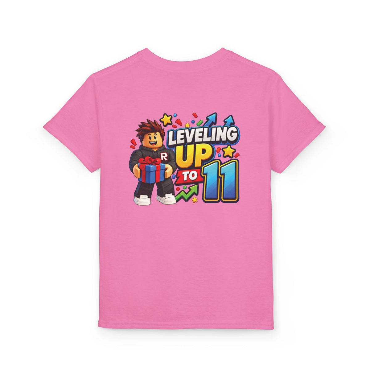 Roblox Birthday Leveling Up to 11 Youth T-Shirt