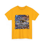 Detroit Skyline Collage Tee | Motor City Vintage Graphic T-Shirt