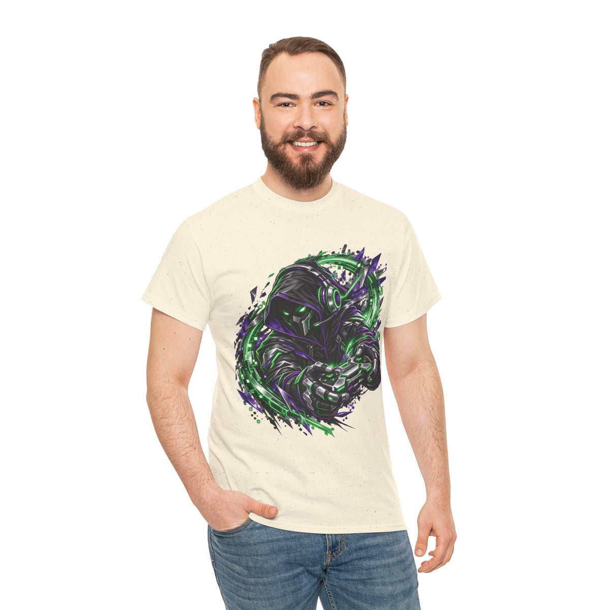 Dark Fantasy Samurai Warrior Video Game T-Shirt