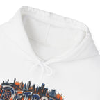 Detroit graffiti skyline Hoodie | Cityscape street art sweatshirt