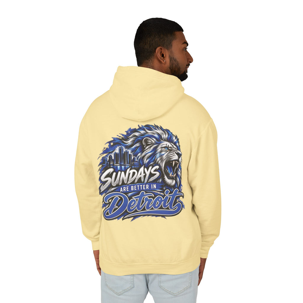 Detroit Motor City Grit Sundays Hoodie