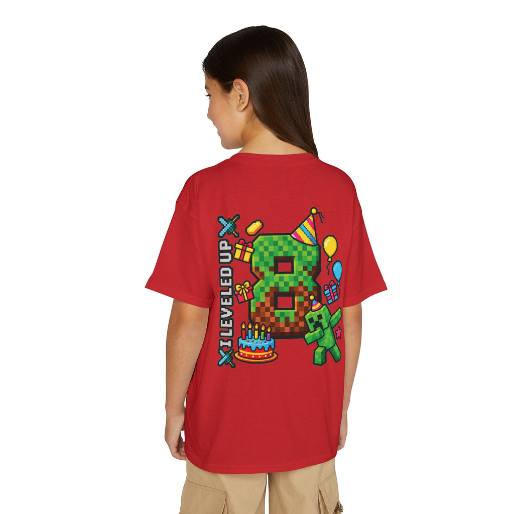 Bruh It’s My Birthday Minecraft-Inspired Youth T-Shirt