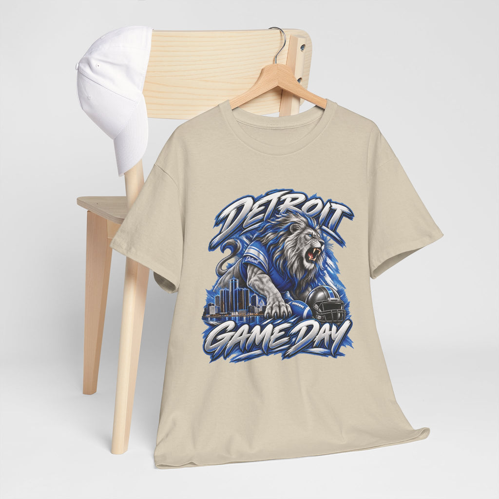 Detroit Game Day Lions Football T-Shirt