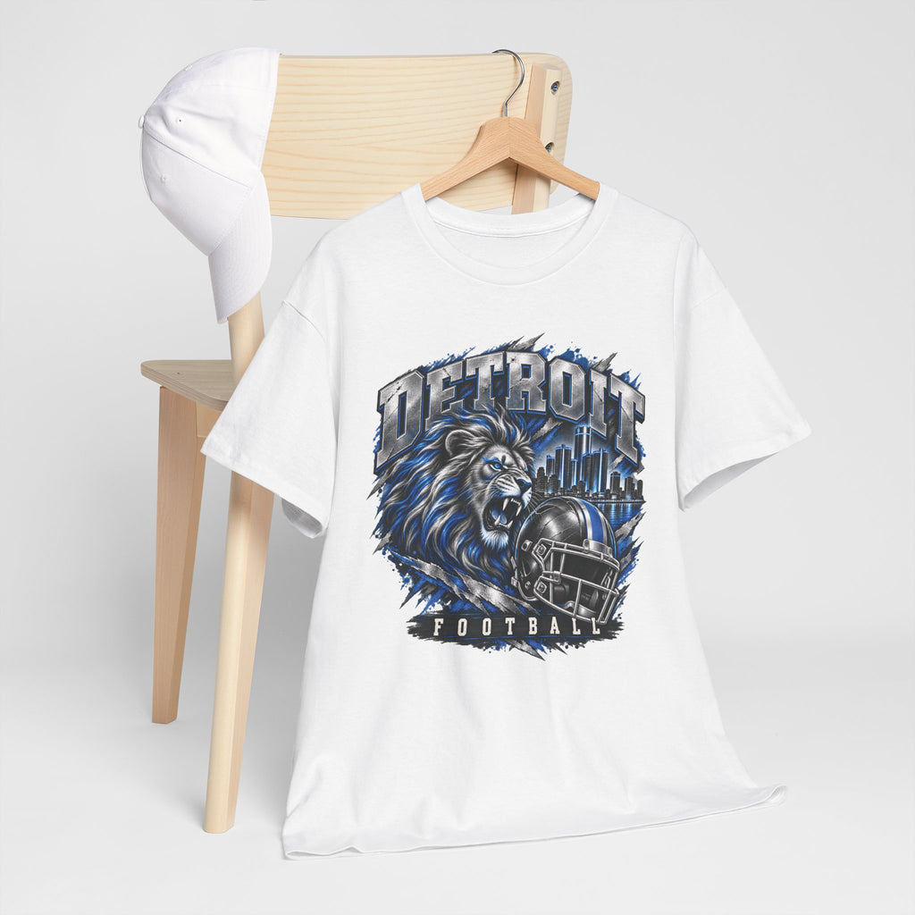 Detroit Football Lion Graphic Tee