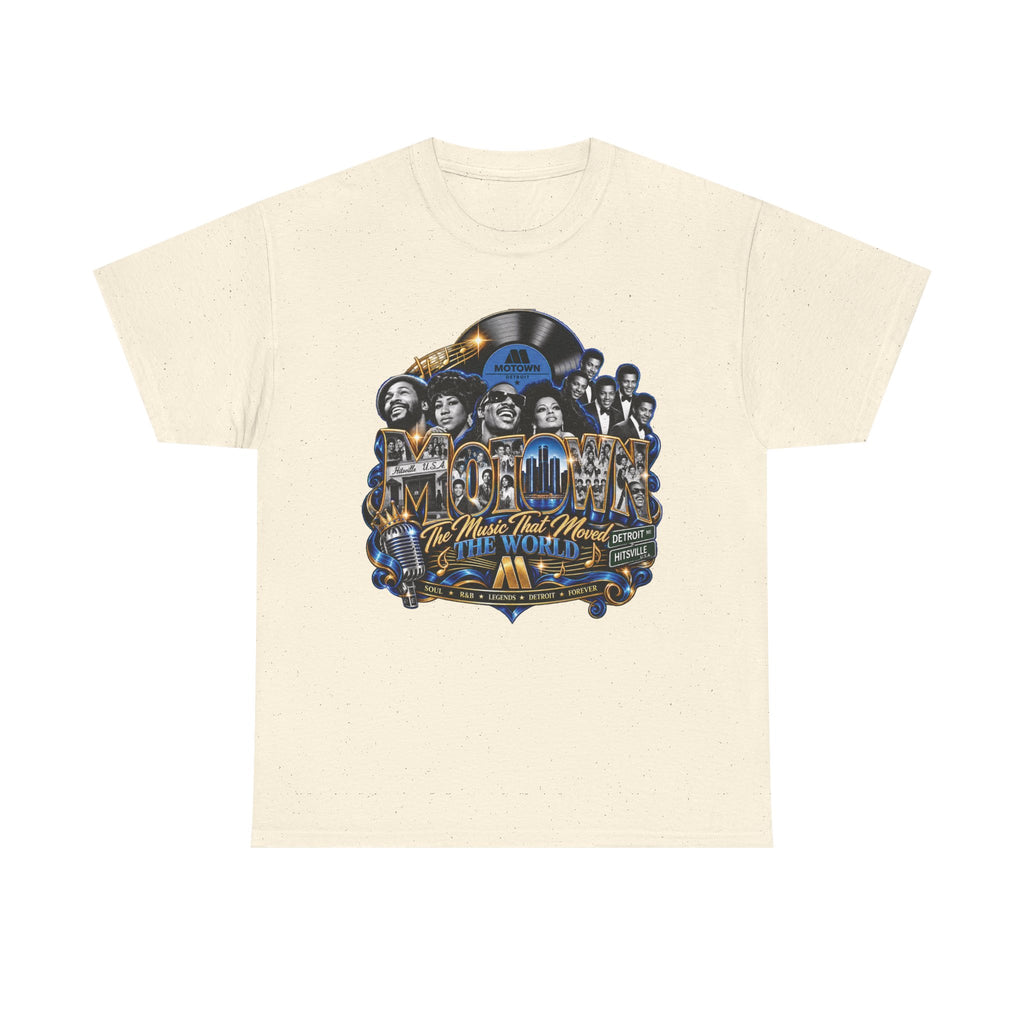 Motown Legends Tee | Detroit Graffiti Back