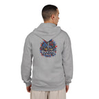 Detroit Graffiti Zip Hoodie | Detroit Rock City Back Print