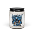 Detroit 313 Football Player Candle, Soy Candle