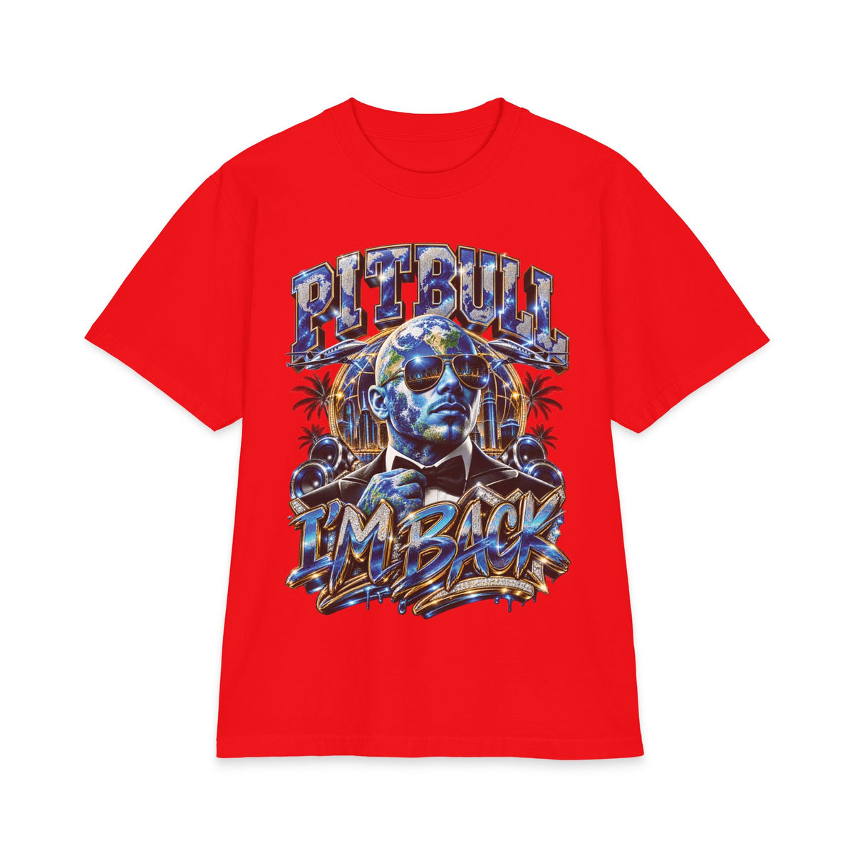 Pitbull I'm Back T-Shirt | Music Artist Tribute Shirt