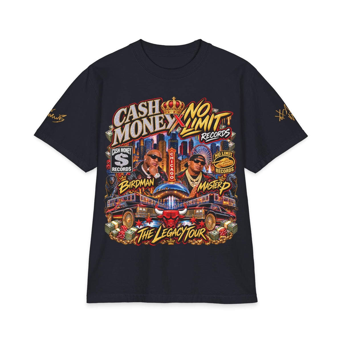 No Limit Cash Money Tour Short Sleeve | Vintage Hip Hop Tour Tee