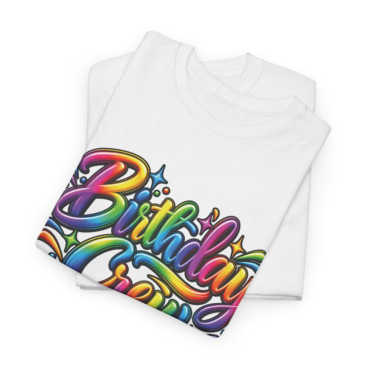 Birthday Crew Colorful Celebration T-Shirt