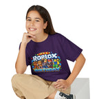 Youth Roblox Birthday T-Shirt – Leveling Up to 12