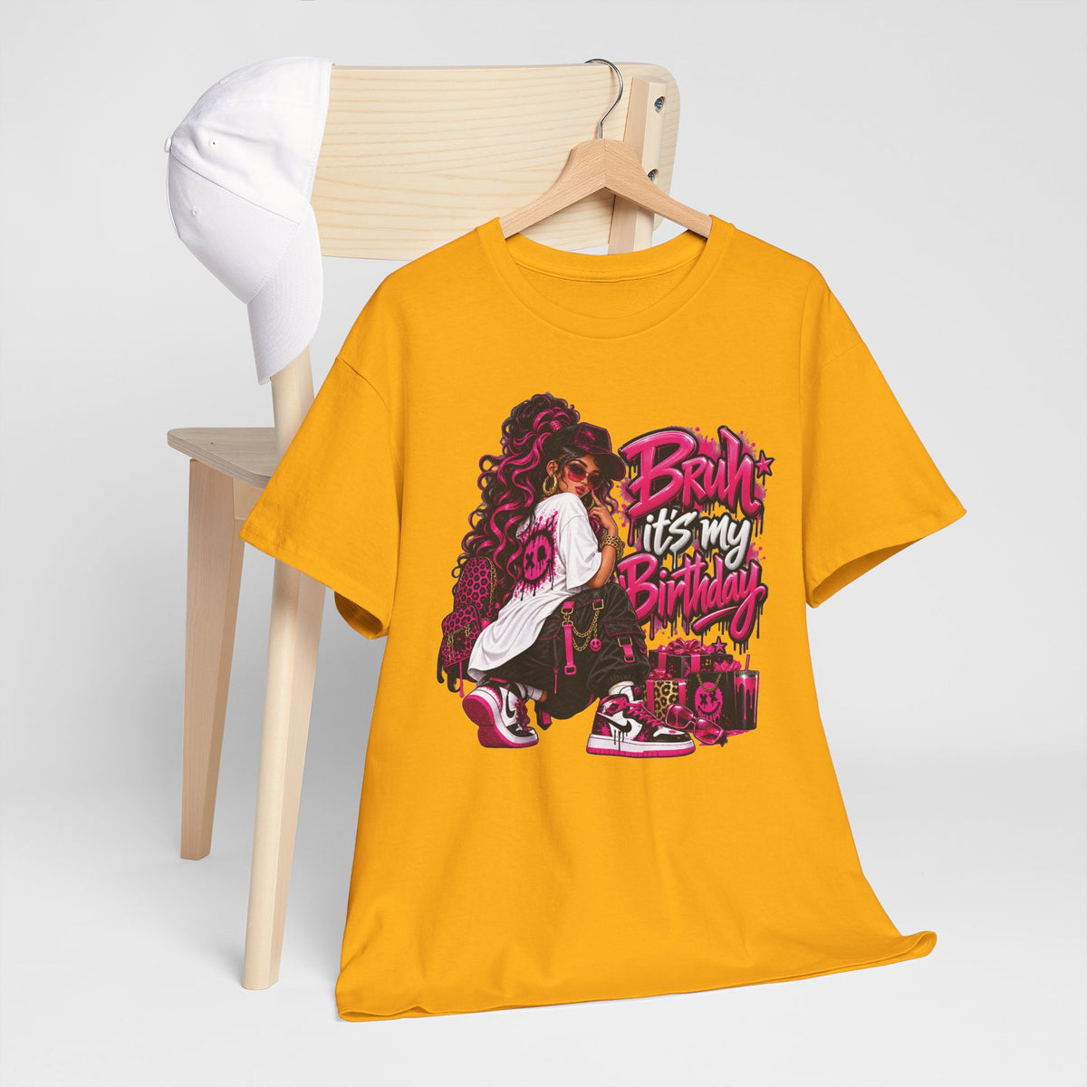“Bruh, It’s My Birthday” Birthday Graphic T-Shirt