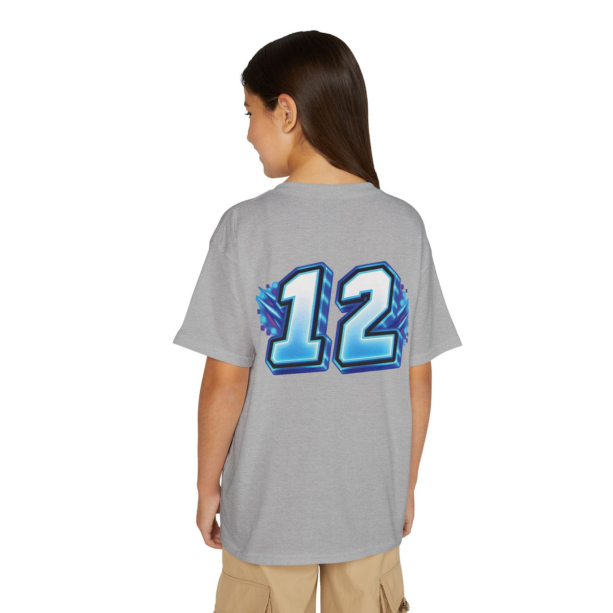 Fortnite Birthday Battle Begins Youth T-Shirt – Custom Number 12