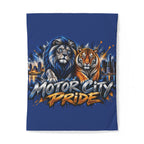 Motor City Pride Lion & Tiger Cotton Duvet Cover