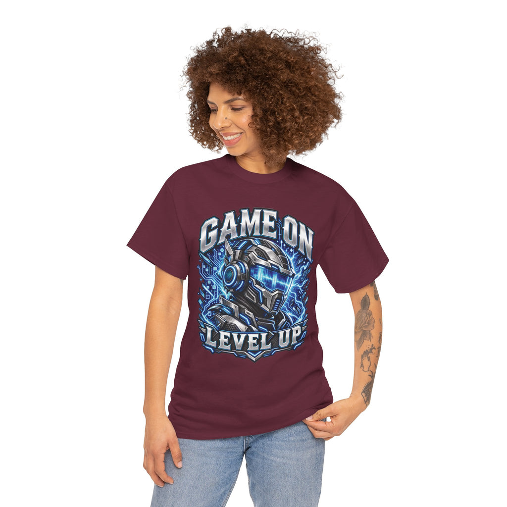 Game On Level Up Gamer Graphic T-Shirt