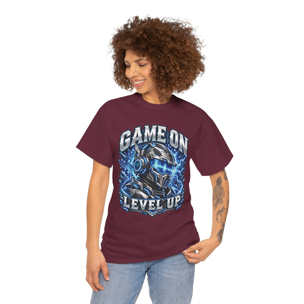 Game On Level Up Gamer Graphic T-Shirt