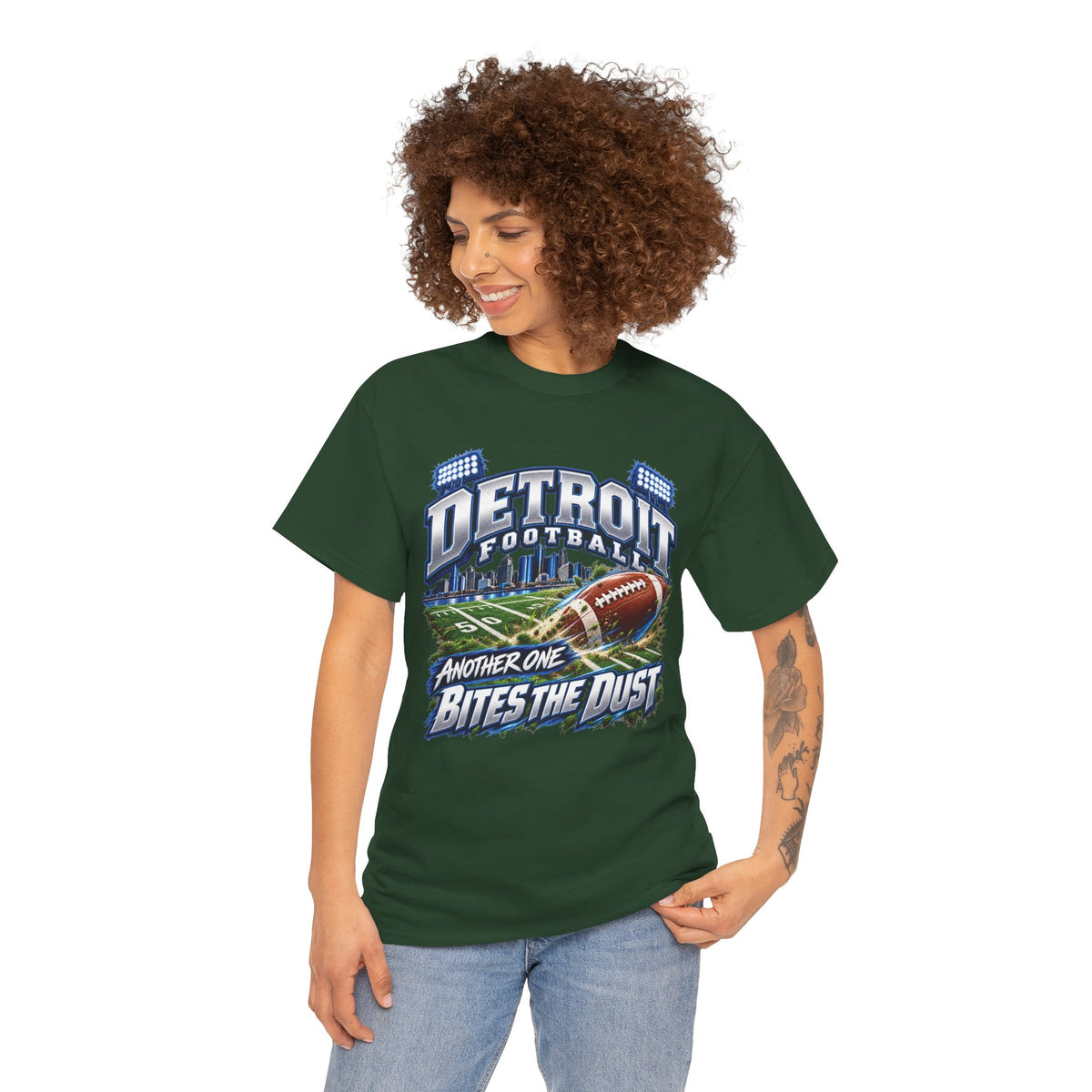 Detroit Football “Another One Bites the Dust” T-Shirt