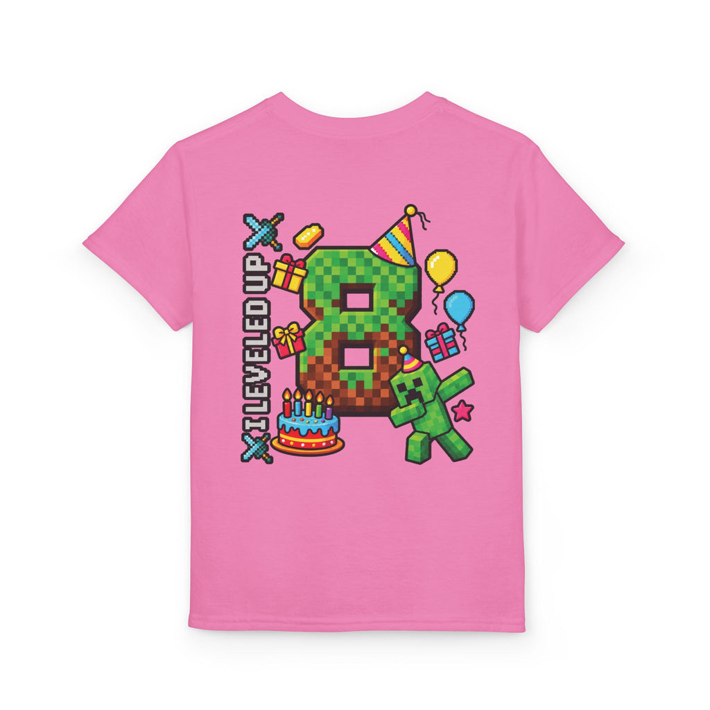 Bruh It’s My Birthday Minecraft-Inspired Youth T-Shirt