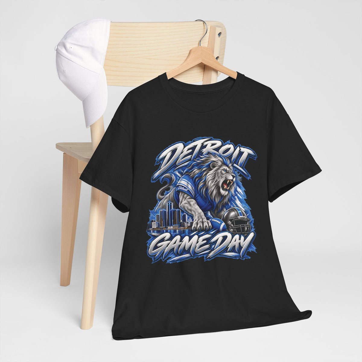 Detroit Game Day Lions Football T-Shirt