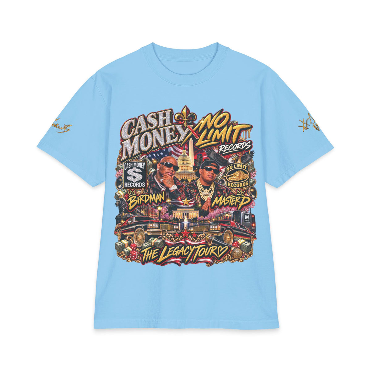 No Limit Cash Money Tour T-Shirt | The Legacy Tour Graphic Tee