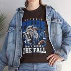 Detroit Pride Comes Before the Fall Lion Graphic T-Shirt
