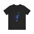 Detroit Football Claw Mark Tee | Lion Mascot Grunge