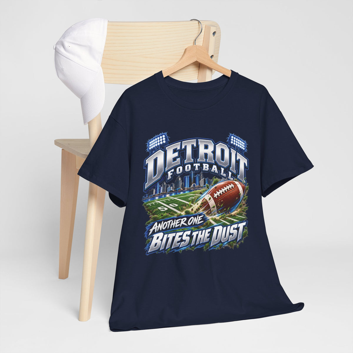 Detroit Football “Another One Bites the Dust” T-Shirt