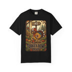 Turkey Bowl MVP T-Shirt | Thanksgiving Football Turkey Illustration