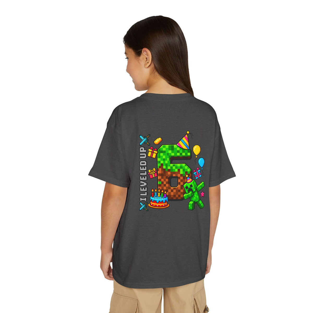 Bruh It’s My Birthday Youth T-Shirt – Pixel Gaming Birthday Shirt