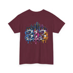 Detroit Script Tee | 313 Drip Skyline T-Shirt