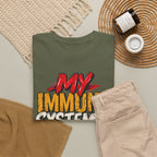 My Immune System Is A Hater T-Shirt | Funny Health Humor Tee