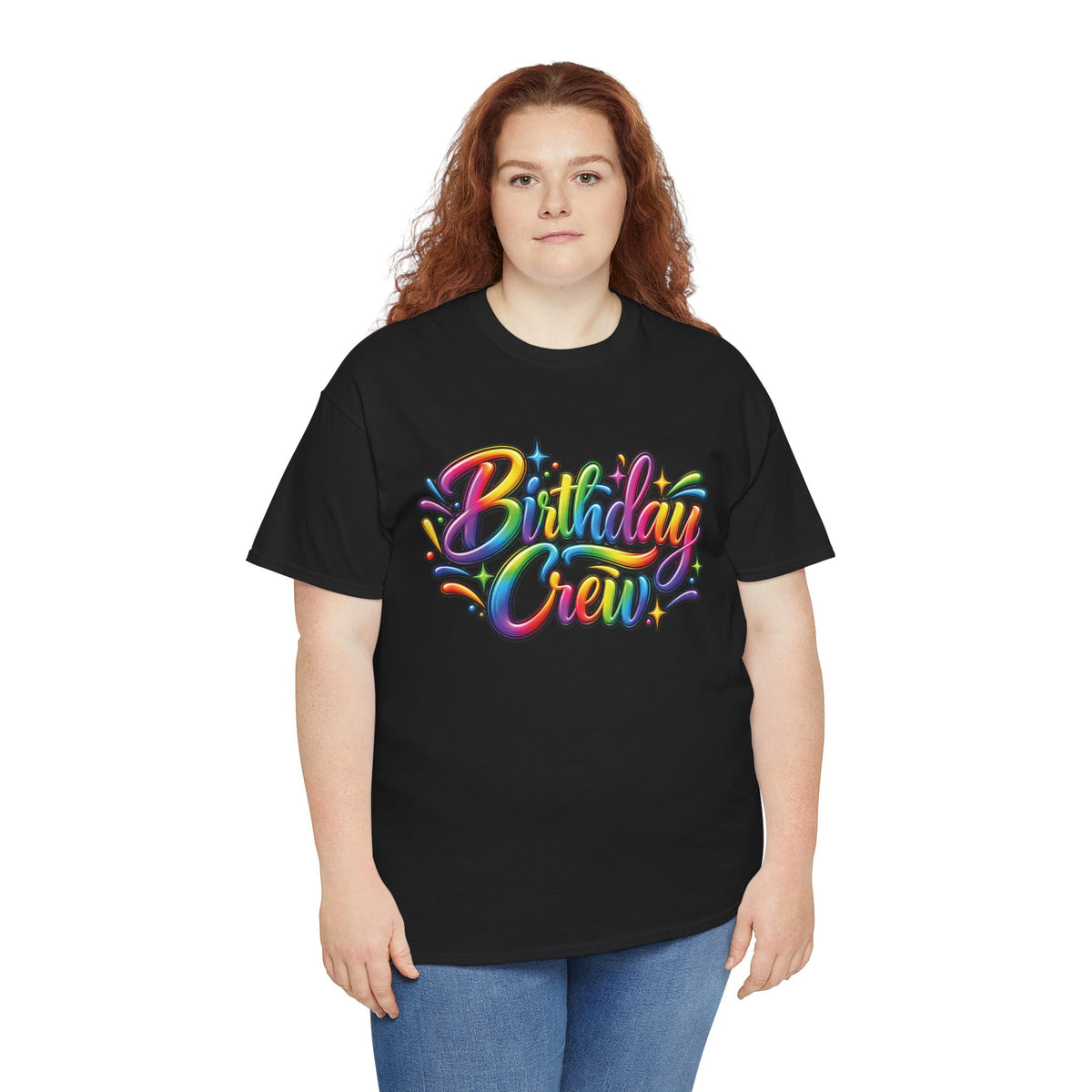 Birthday Crew Colorful Celebration T-Shirt