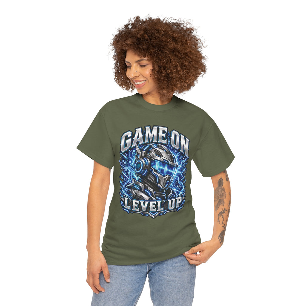 Game On Level Up Gamer Graphic T-Shirt